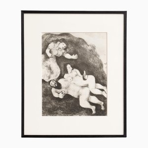 Marc Chagall, Biblical Series Composition, 1956, Photogravure