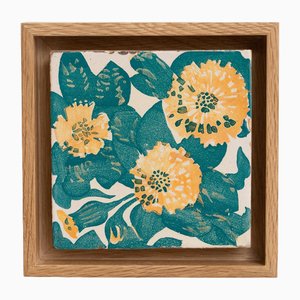 Antoni Gaudí, Decorative Spanish Tile of Casa Vicens, 1940, Ceramic