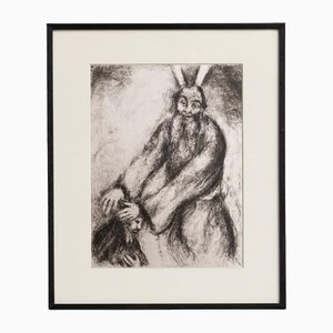 Marc Chagall, Biblical Series Composition, 1956, Photogravure
