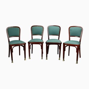 Dining Chairs attributed to Marcel Kammerer for Thonet, 1910, Set of 4
