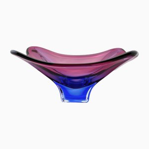 Frutero de cristal de Murano, años 60