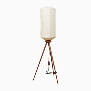 Scandinavian 3-Legged Teak Lamp, Sweden, 1970s