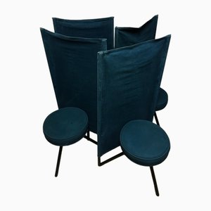 Chaise Modèle Miss Wirt par Philippe Starck pour Disform, 1983, Set de 4