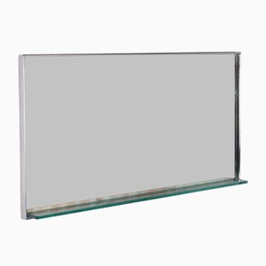 Miroir Mural Vintage en Aluminium, Italie, 1960s