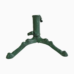 Vintage Green Christmas Tree Stand, Czechoslovakia, 1960s