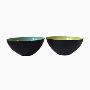 Modernist Krenit Bowls by Herbert Krenchel for Torben Orskov, 1950s, Set of 2