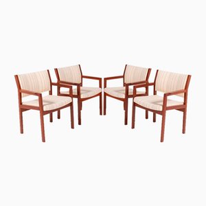 Danish Armchairs by Christian Hvidt for Soborg Mobelfabrik, Set of 4