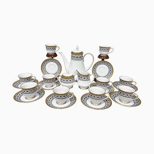 Tea Set in Scheherazade Pattern attributed to Noritake, Japan, 1960s, Set of 23