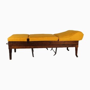Antique English Militairy Hospital Bed
