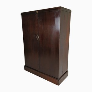 Mahogany and Oak Ladies Wardrobe from Compactom Ltd, 1920s