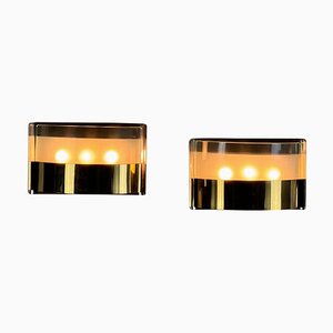 Lp19 Monaco Wall Lights attributed to Luigi Caccia Dominioni for Azucena, 1980s, Set of 2