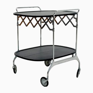 Black Gastone Dolly Trolley Bar Cart by Antonio Citterio and Oliver Low for Kartell Italy