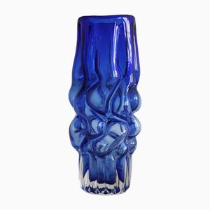 Flower Vase by Pavel Hlava for Novy Bor Glasswork, 1960s