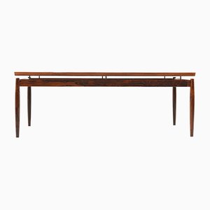 Mid-Century Rectangular Rosewood Coffee Table by Grete Jalk for France & Søn