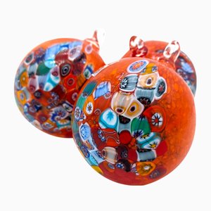 Red Murano Glass Balls from YourMurano, Set of 3