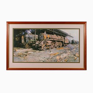 David Shepherd, Locomotiva a vapore, anni '90, stampa
