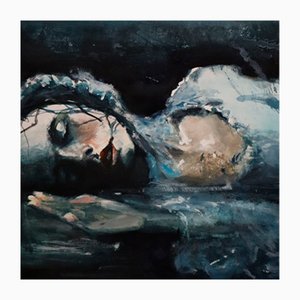 Miguel Angel Paolin, Ophelia, 2023, Watercolor