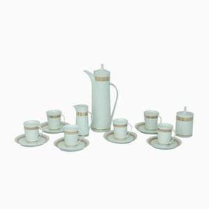 Krokus Coffee Set by Wincenty Potacki for ZPS Ćmielów, 1960s, Set of 15
