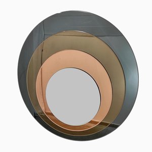 Round Decorative Wall Mirror, 1960s