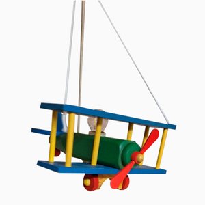 Vintage Children's Room Ceiling Lamp, 1980s