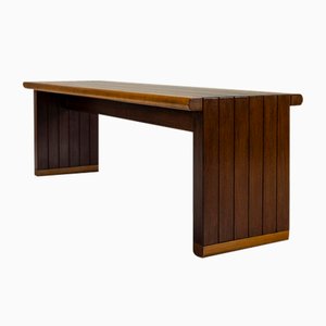 Wooden Bench by Ico Parisi for Brugnoli Mobili Cantù, Italy, 1974