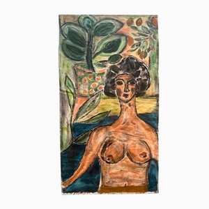 Anna-Alexandra, Spanish Woman, Acrylic on Canvas
