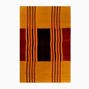 Moderner rechteckiger Kiefernholz Teppich von Tapis Studio für Hommés Studio