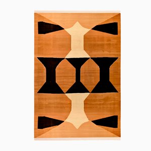 Saffron Modern Rectangular Rug by Tapis Studio for Hommés Studio