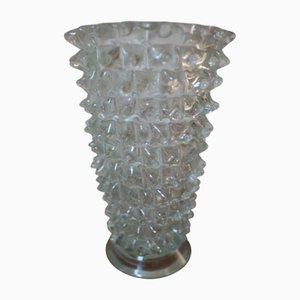 Italian Murano Glass Rostrato Vase attributed to Barovier and Toso, 1920s