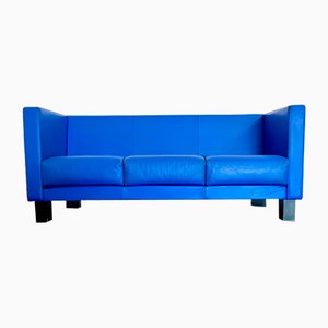 Vintage Leather Sofa by Shigeru Uchida for Poltrona Frau, 1990s