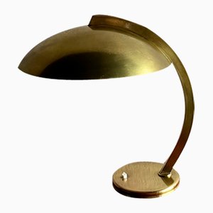 Lámpara de mesa Bauhaus vintage de latón de Egon Hillebrand para Hillebrand Lighting, años 20