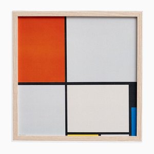 Piet Mondrian, Late 20th Century, Print, 1990s, Framed