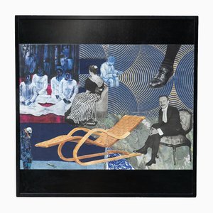Spanish Artist, Large Collage, 2000, Photography, Framed