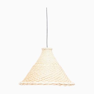 20th Century Rattan Ceiling Lamp