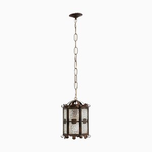 Metal Ceiling Lamp, 1950s