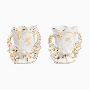Small Late 19th Century Spanish Serves Vases, Set of 2