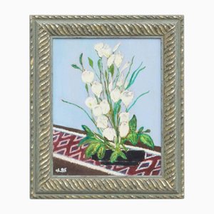 Molgra, Fauvist Flowers, 1995, Oil on Canvas