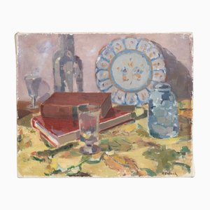 Jordi Casacuberta Codinach, Still Life, Oil on Canvas, 1940