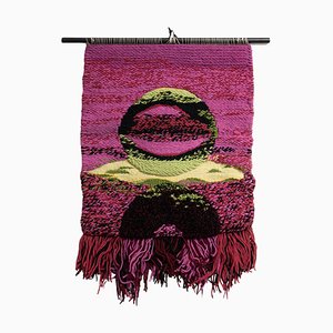 Mid-Century Modern Colorful Tapestry, 1970s