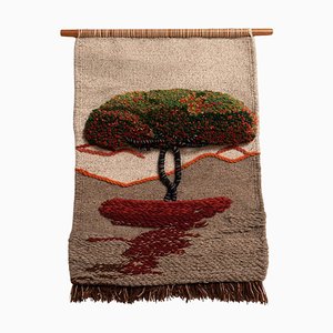 Mid-Century Modern Colorful Tapestry, 1970s