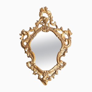 Miroir Cornucopia Doré 20ème Siècle, France, 1960s