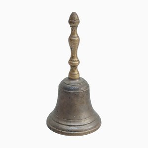 Spanish Rustic Metal Hand Bell, 1960s