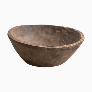 Primitive Wood Bowl, 1960s