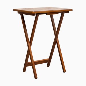 Folding Wood Table, 1960s