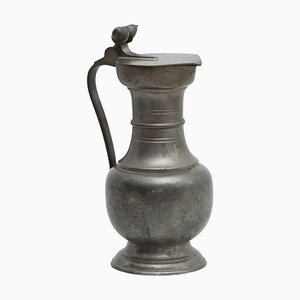 Vintage Traditional Metal Lidded Jug, 1970s