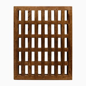 Rationalist Wooden Wall Decoration, 1960s