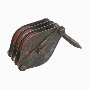 Pulley Hook in Metal, 1940s