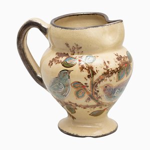 Vase Pichet en Céramique Peint à la Main par Diaz Costa, 1960s
