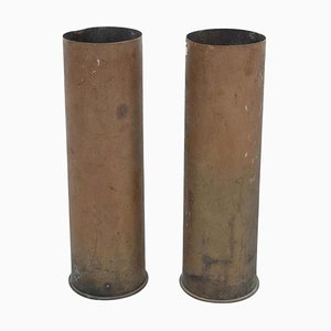 Bronze Vasen, 1930er, 2er Set