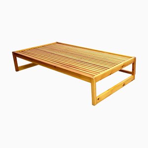 Mid-Century Modern Wood Coffee Table, France, 1950s